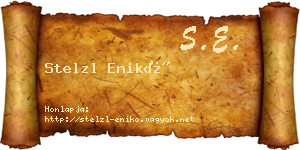 Stelzl Enikő névjegykártya